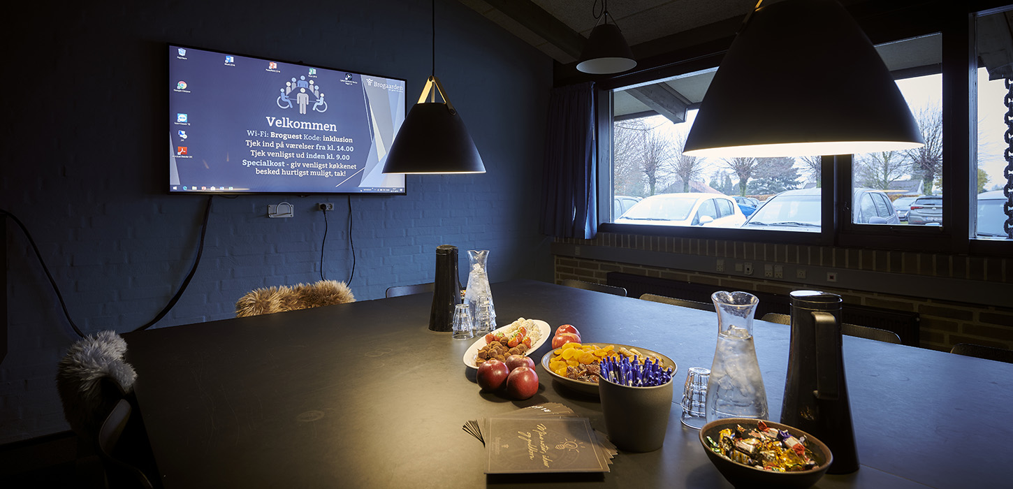 Brogaarden-Middelfart tilbyder flere forskellige møderum