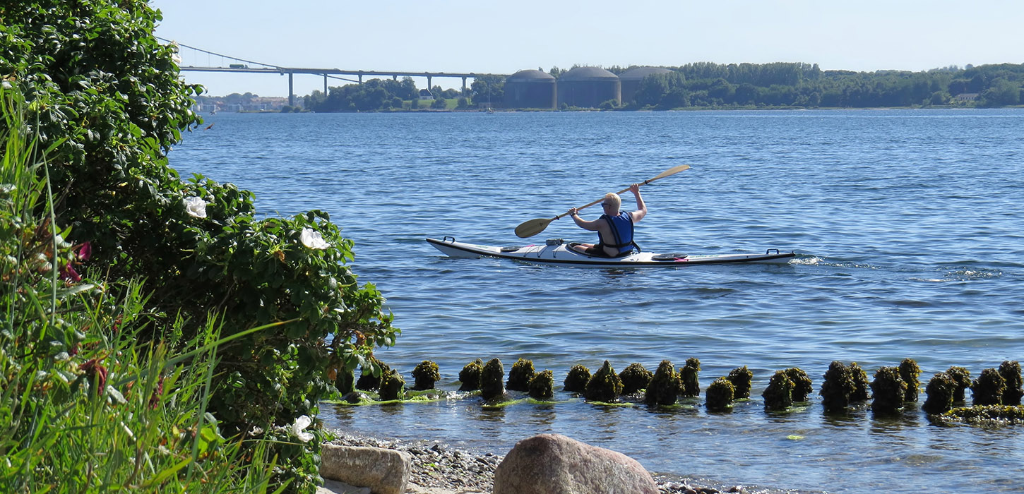 Lej en kajak hos Strib Kajakudlejning