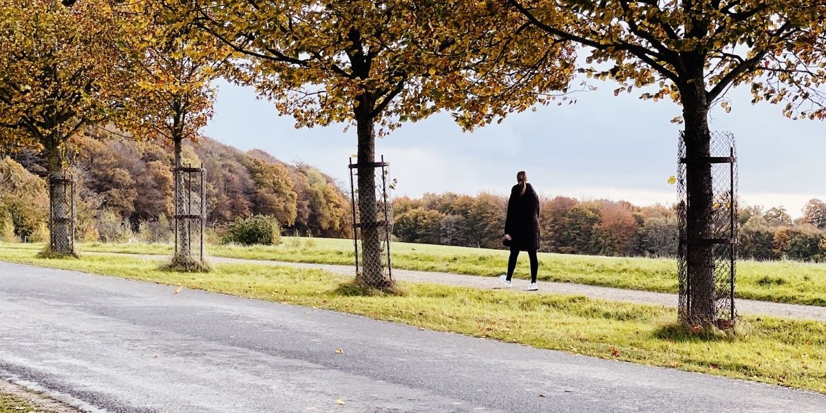 Gåtur på Hindsgavl i Middelfart