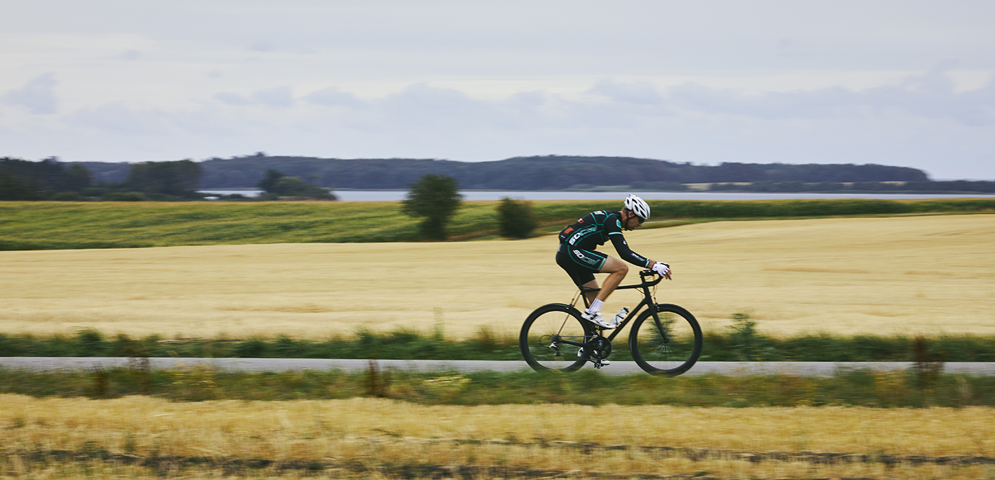 Landevejene omkring Middelfart - oplagt område for cykelryttere.