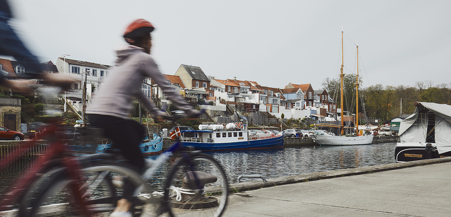 Den gamle havn i Middelfart - cykler