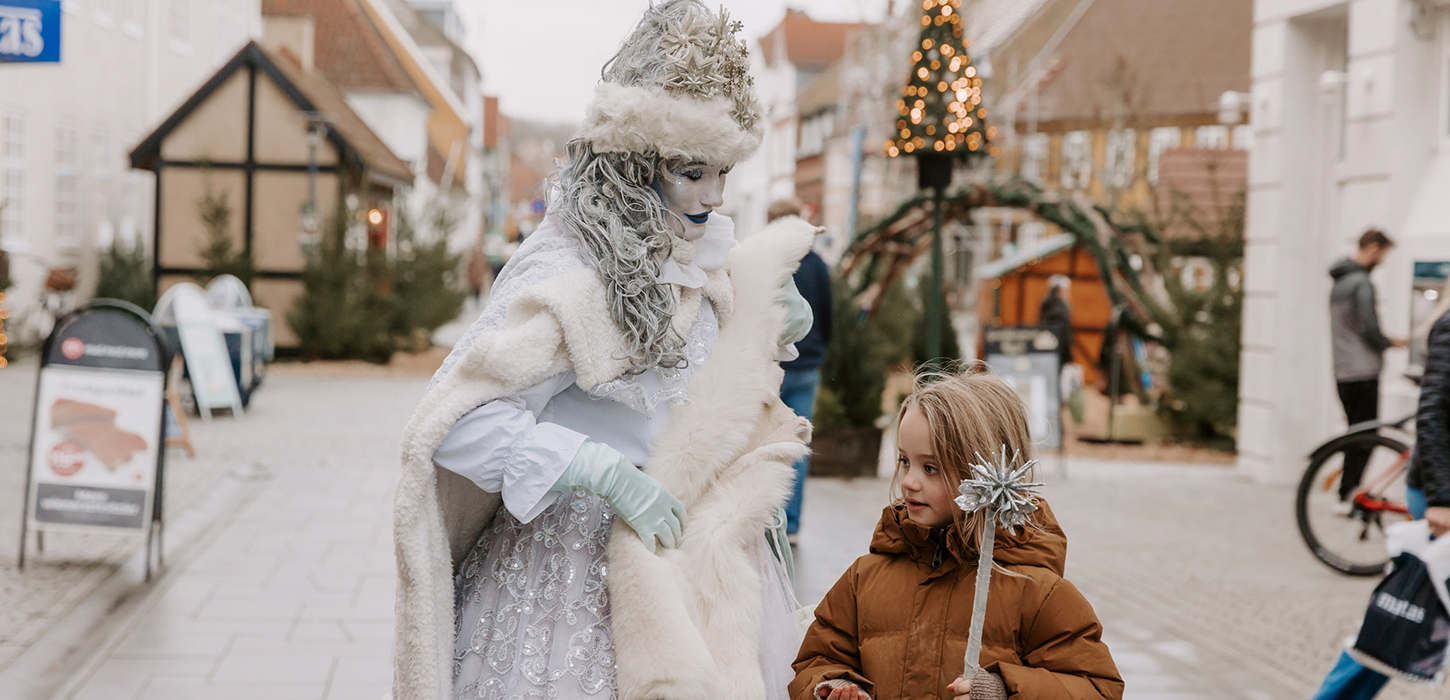 Snedronningen ved Middelfart juleby