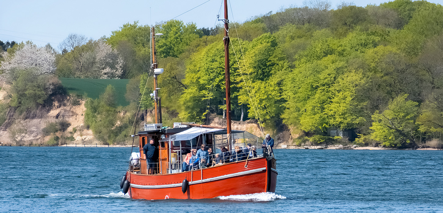 MS Sabine på Hvalsafari på Lilebælt