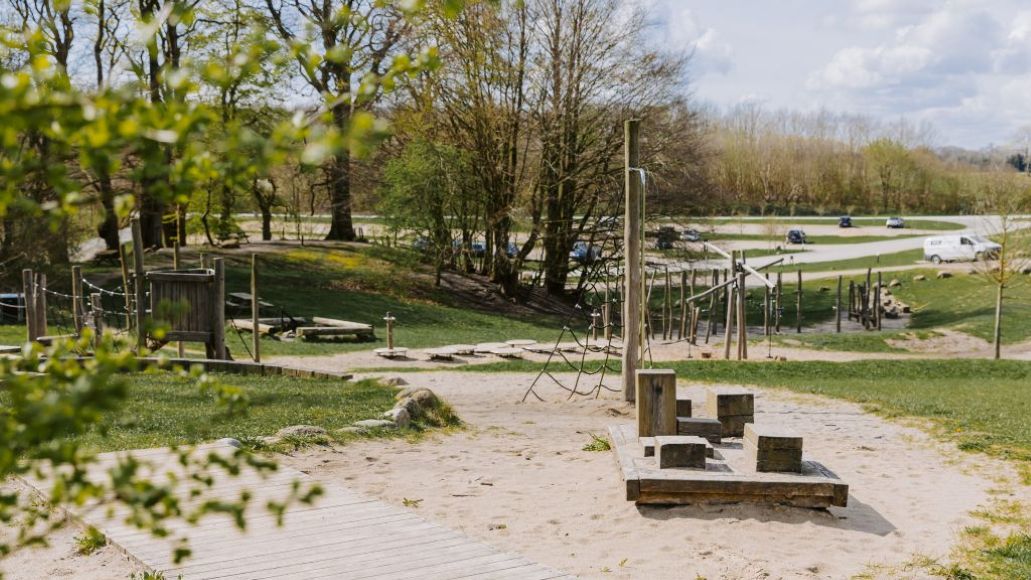 Legepladsen ved Naturcenter Hindsgavl 