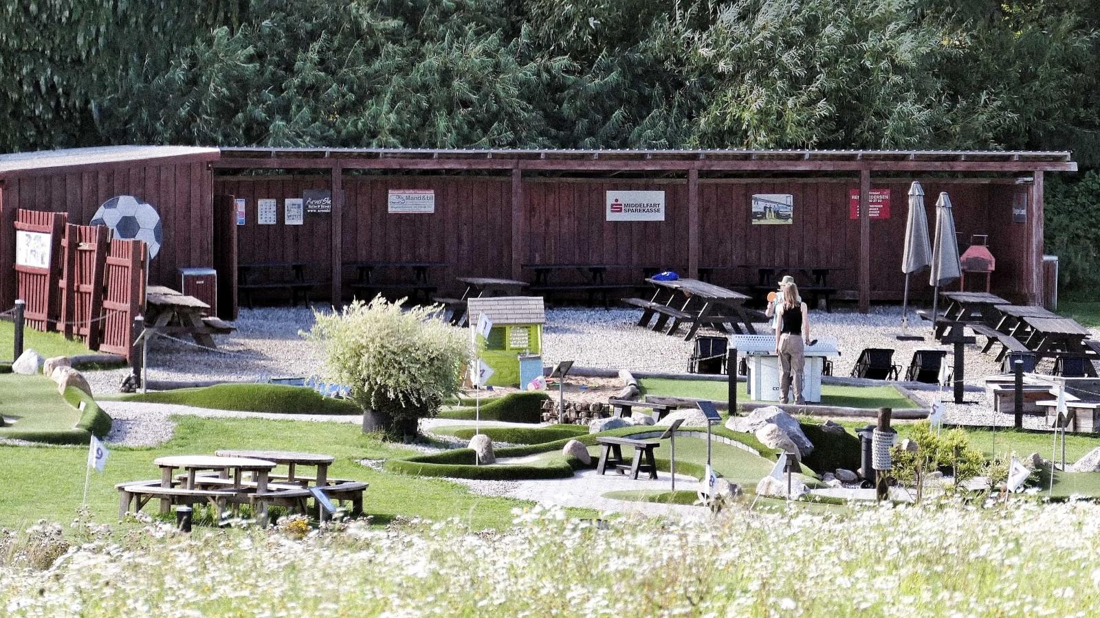 Minigolf bane i Middelfart