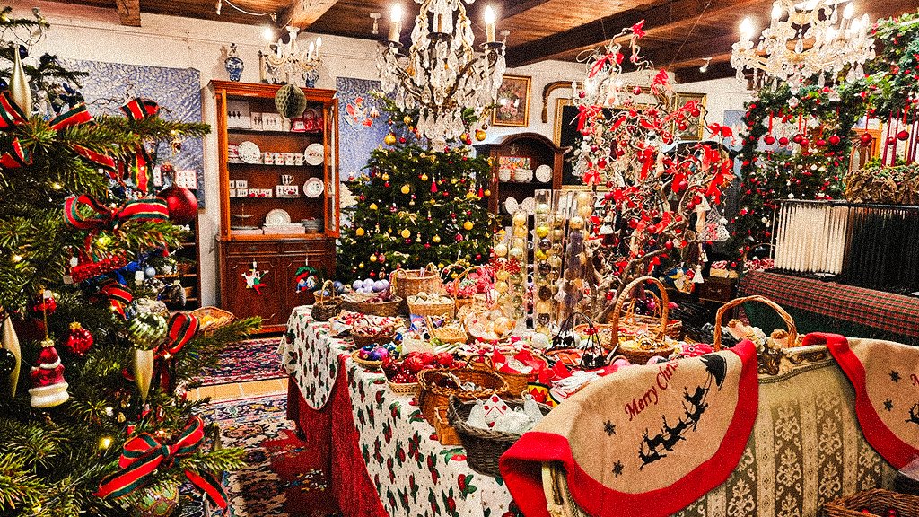 juleudstilling i humlemagasinet