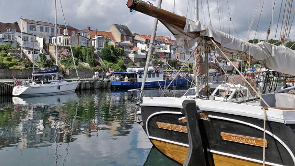 De hængende haver ved gammel Havn i Middelfart