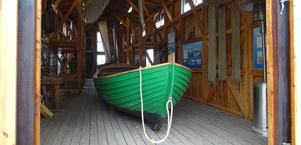 Restauration af de gamle smakkejoller - Lillebæltsværftet - Middelfart