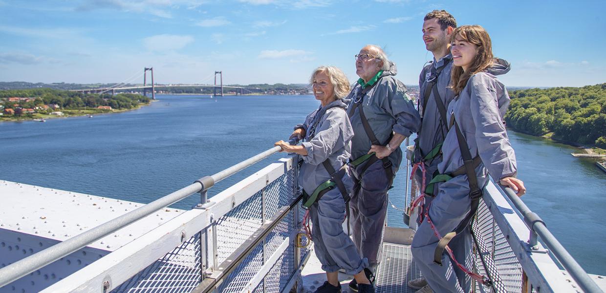 Bridgewalking - Middelfart - Happy Team