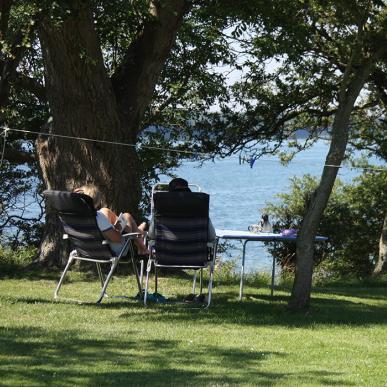 Nyd roen på en af de mange Camping Pladser ved Middelfart