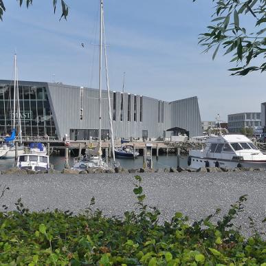 Kulturøen i midten af Nyhavn 1 og Nyhavn 2-Middelfart