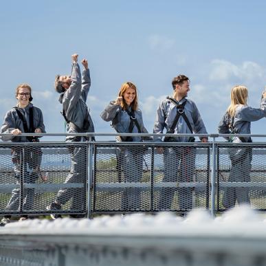 Bridgewalking - Middelfart - Happy Team