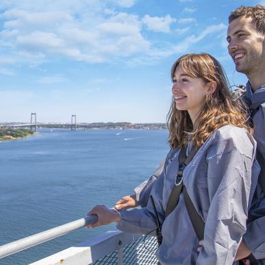 Bridgewalking i Middelfart - en oplevelse i 60 meters højde