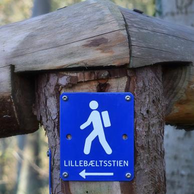 Prøv stien der løber langs vandet ved Lillebælt - Middelfart