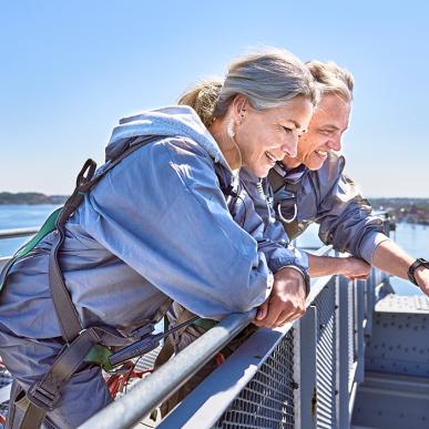 Bridgewalking - Middelfart - Happy Team