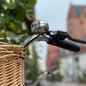 Cykel på gade i Middelfart