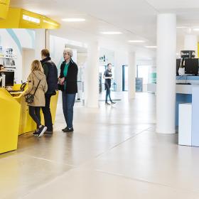 Turistinformationen i Middelfart ligger på Kulturøen