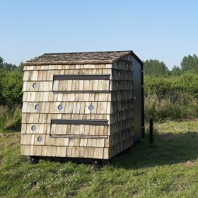 Hyggelig shelterplads ved Båring Vig