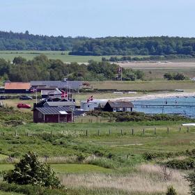 Udsigt ud over Føns Strand