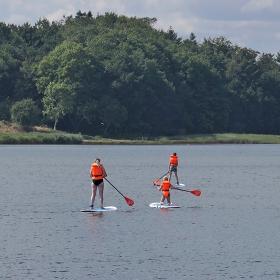 SUP på Gamborg Fjord i Middelfart