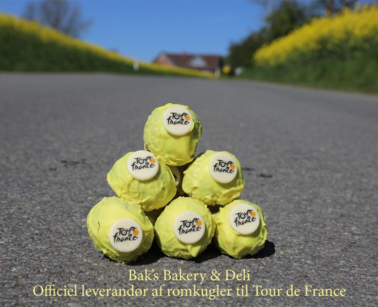 Bak’s Bakery & Deli Officiel leverandør af romkugler til Tour de France