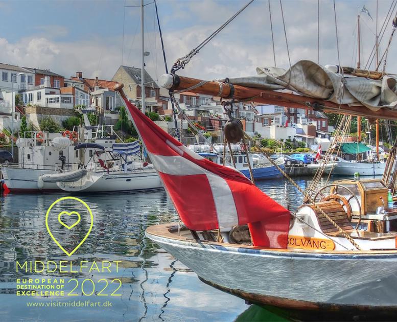 En sommerdag ved Gl. Havn i Middelfart